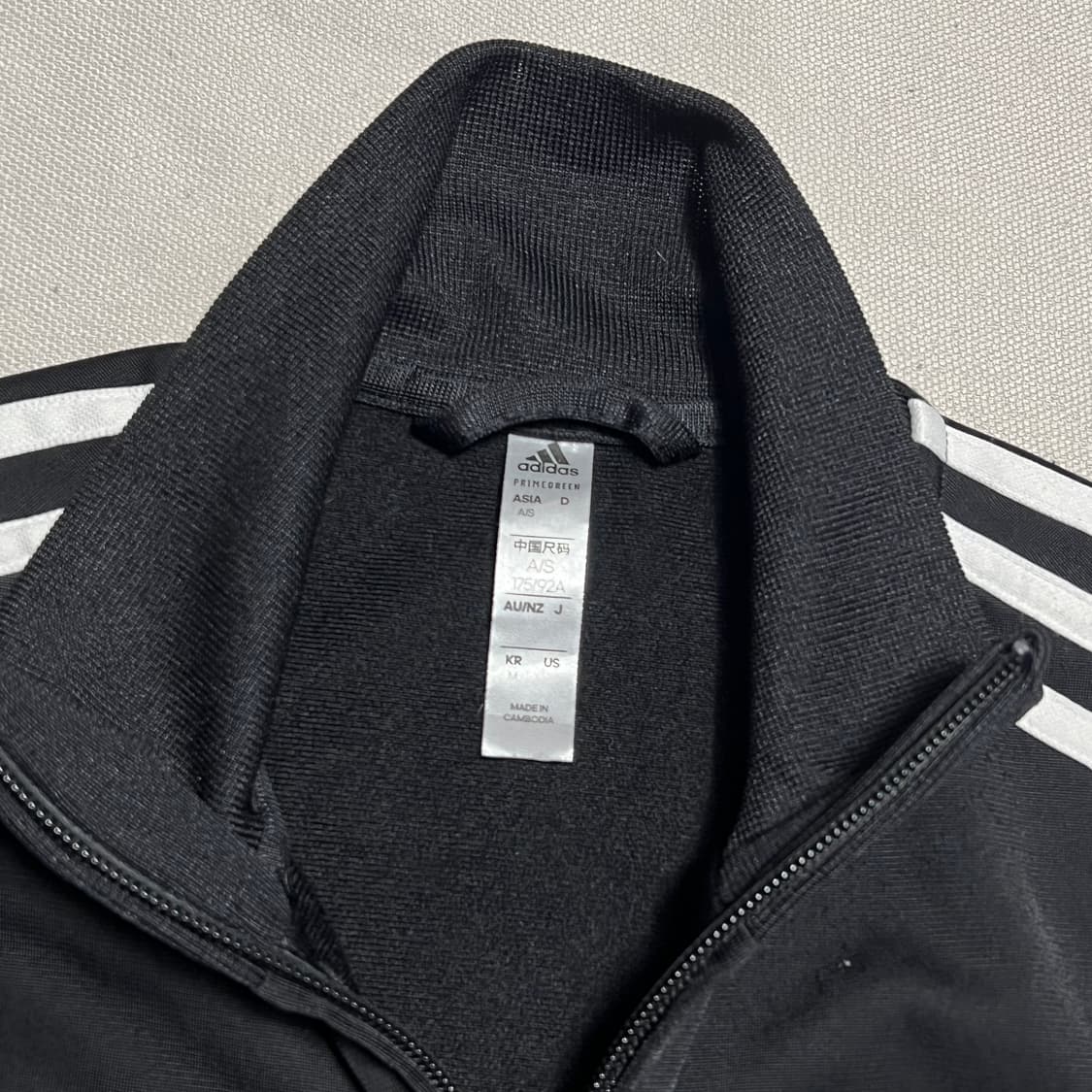 M 아디다스 맨체스터유나이티드 블랙 트랙탑 상품이미지4