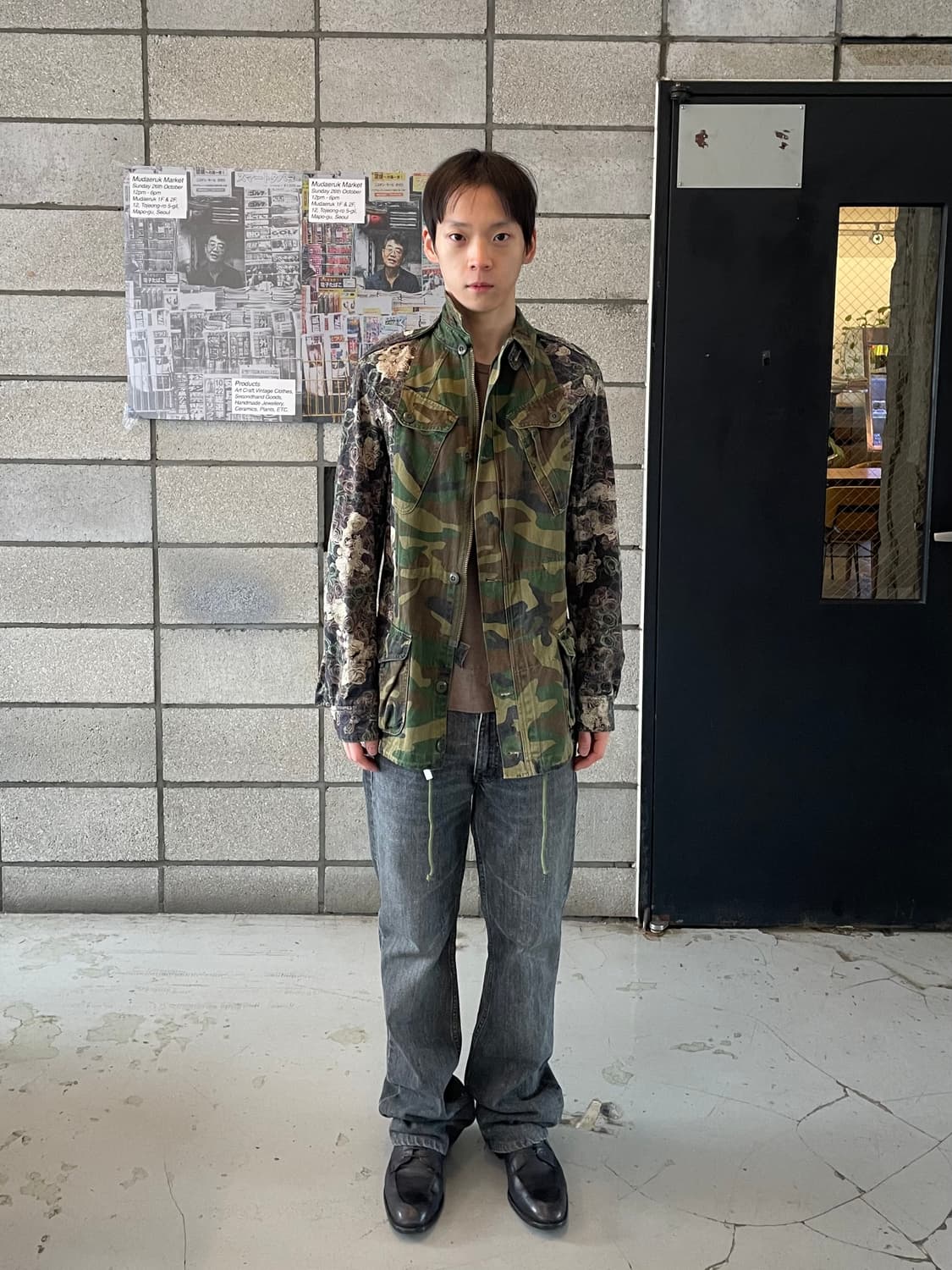 미하라야스히로 패턴 절개 필드자켓 상품이미지3