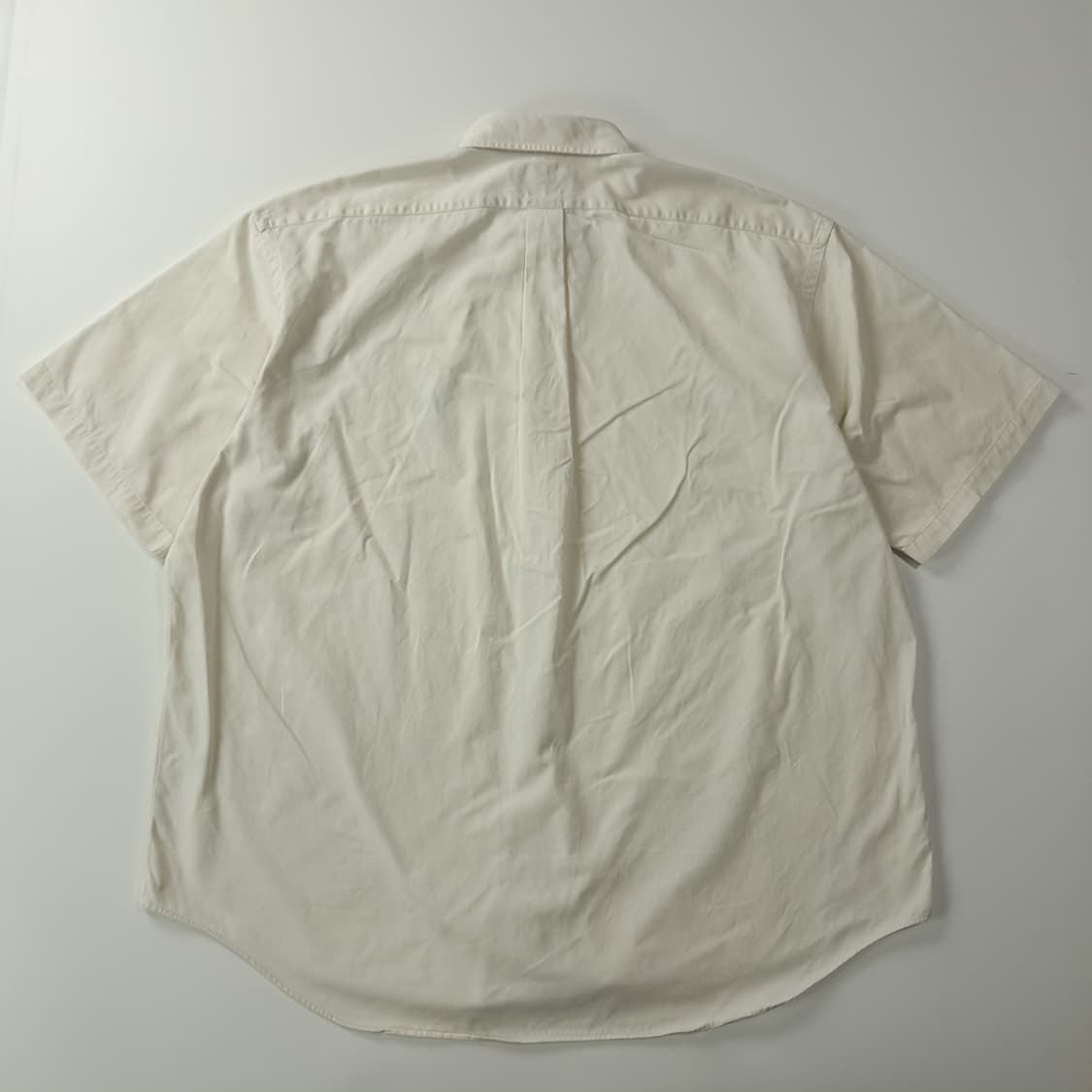CK406 2XL 폴로 90s 블레이크 네츄럴 화이트 반팔 셔츠 남방 상품이미지6