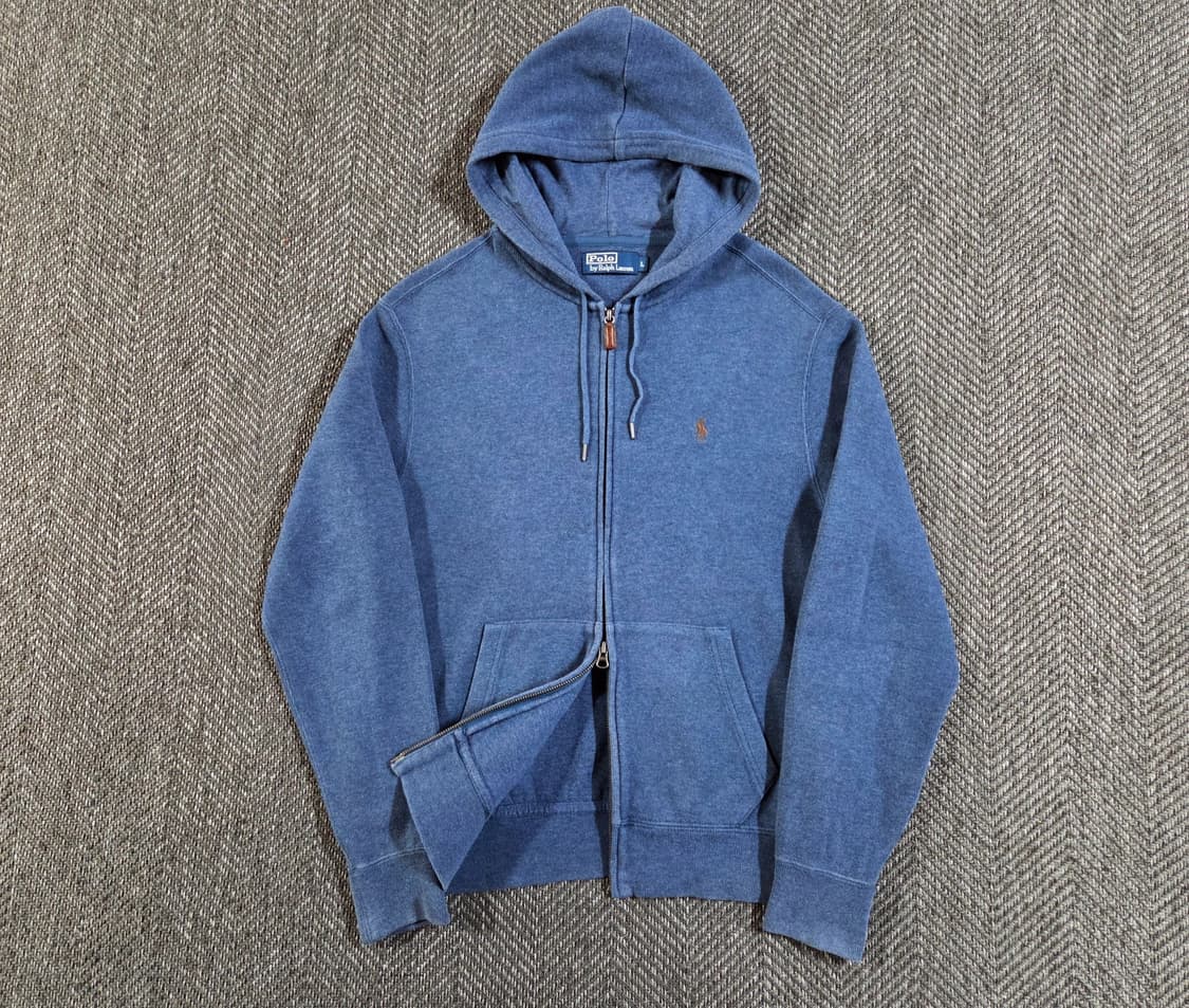 폴로 랄프로렌 페이드 블루 투웨이 후드집업
 상품이미지1