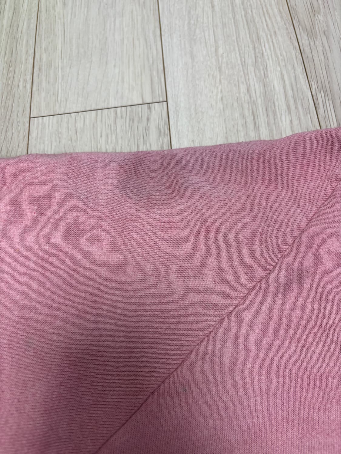 RH-05 90s 저지스 핑크 워싱, 데미지 커스텀 빈티지 스웻셔츠 상품이미지10