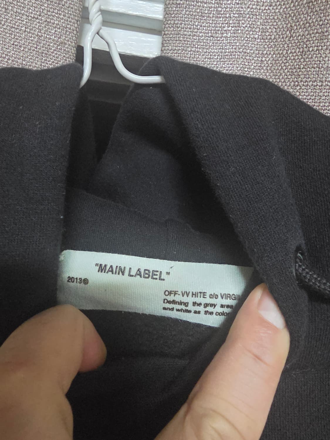 오프화이트로고맨투맨 95 상품이미지5