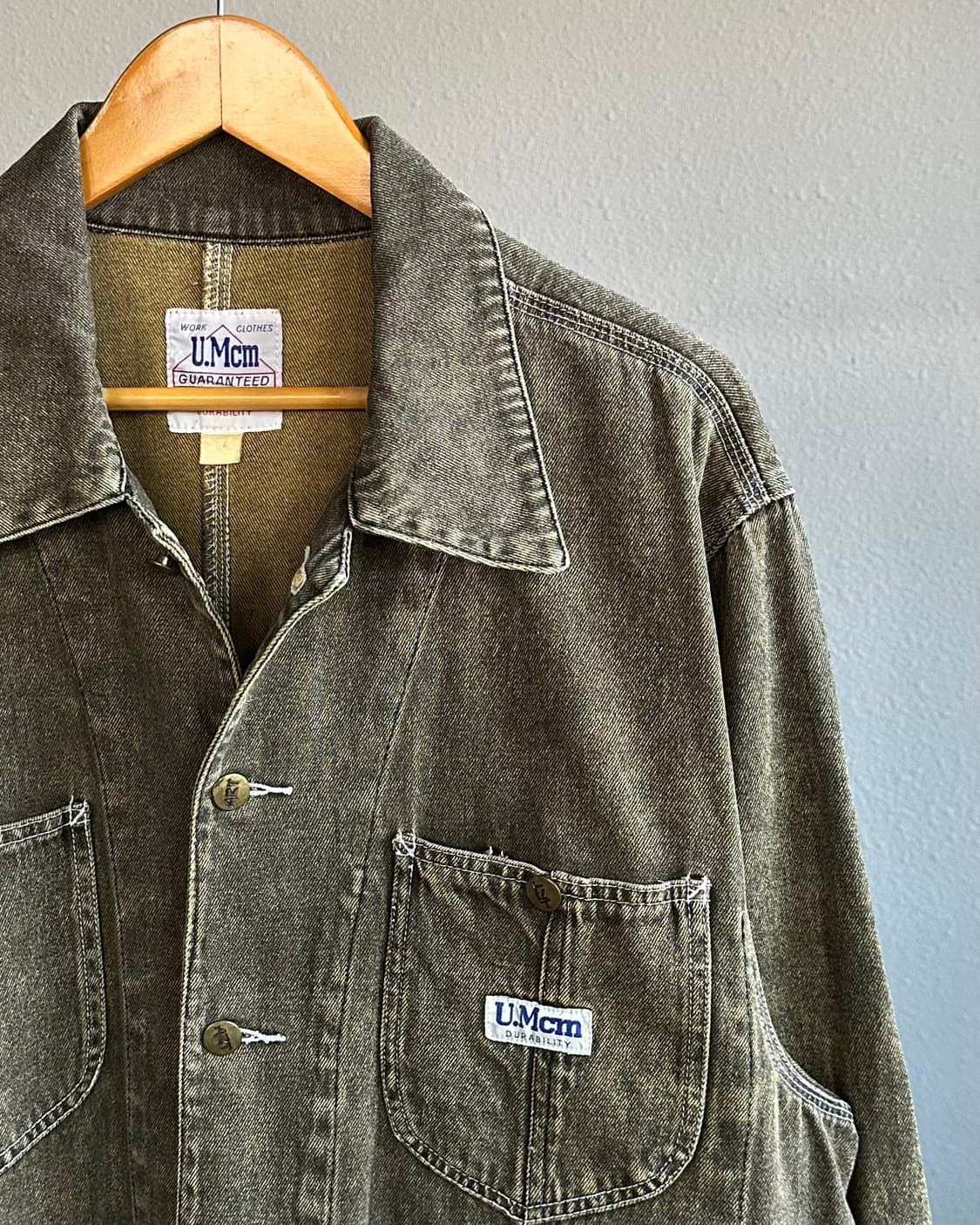 [L]U.Mcm JPN 빈티지 워크 자켓 상품이미지3