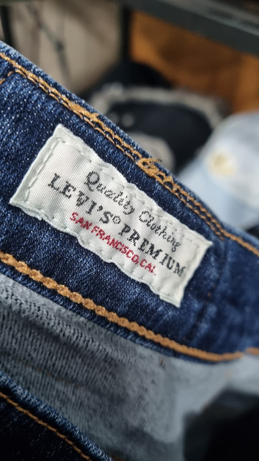 리바이스 슬림 ((511)) 겨울 기모 데님팬츠 허리28~29 상품이미지5