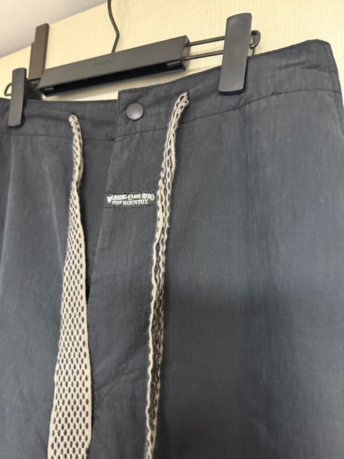 캐피탈 립스탑 누벨 셔틀 팬츠 블랙 오렌지 2사이즈 상품이미지6