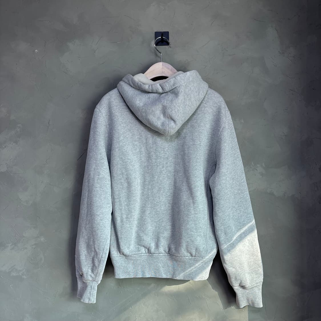 폴로 랄프로렌 와플 써멀 후드집업 그레이 상품이미지4