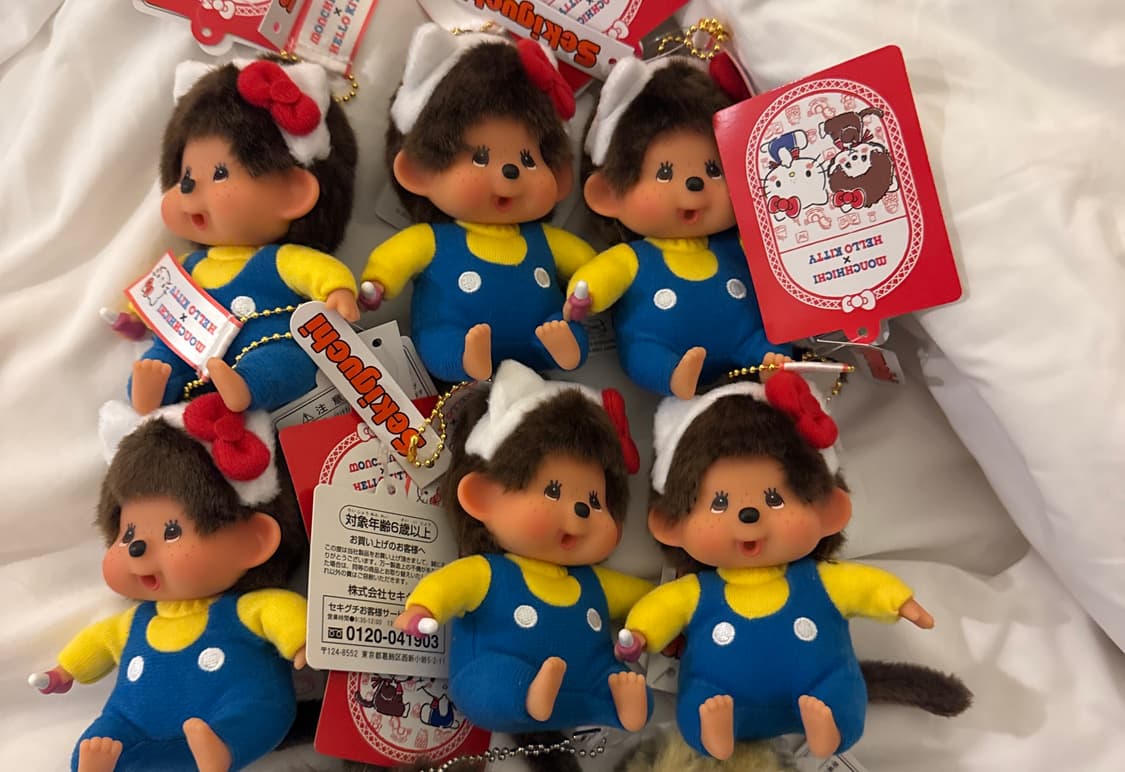 헬로키티 몬치치 키링 새상품 상품이미지1