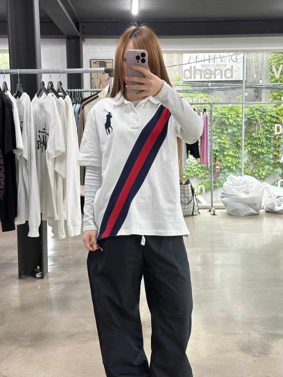 폴로랄프로렌 빅포니 PK반팔티 화이트 상품이미지3