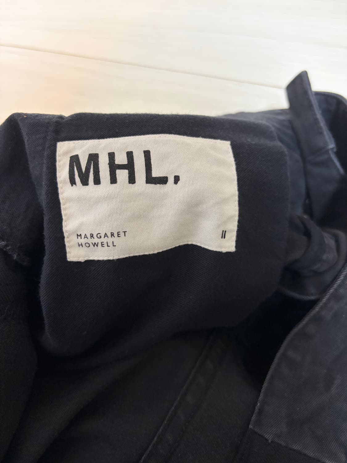 마가렛호웰 MHL 블랙 치노팬츠 30사이즈  상품이미지5