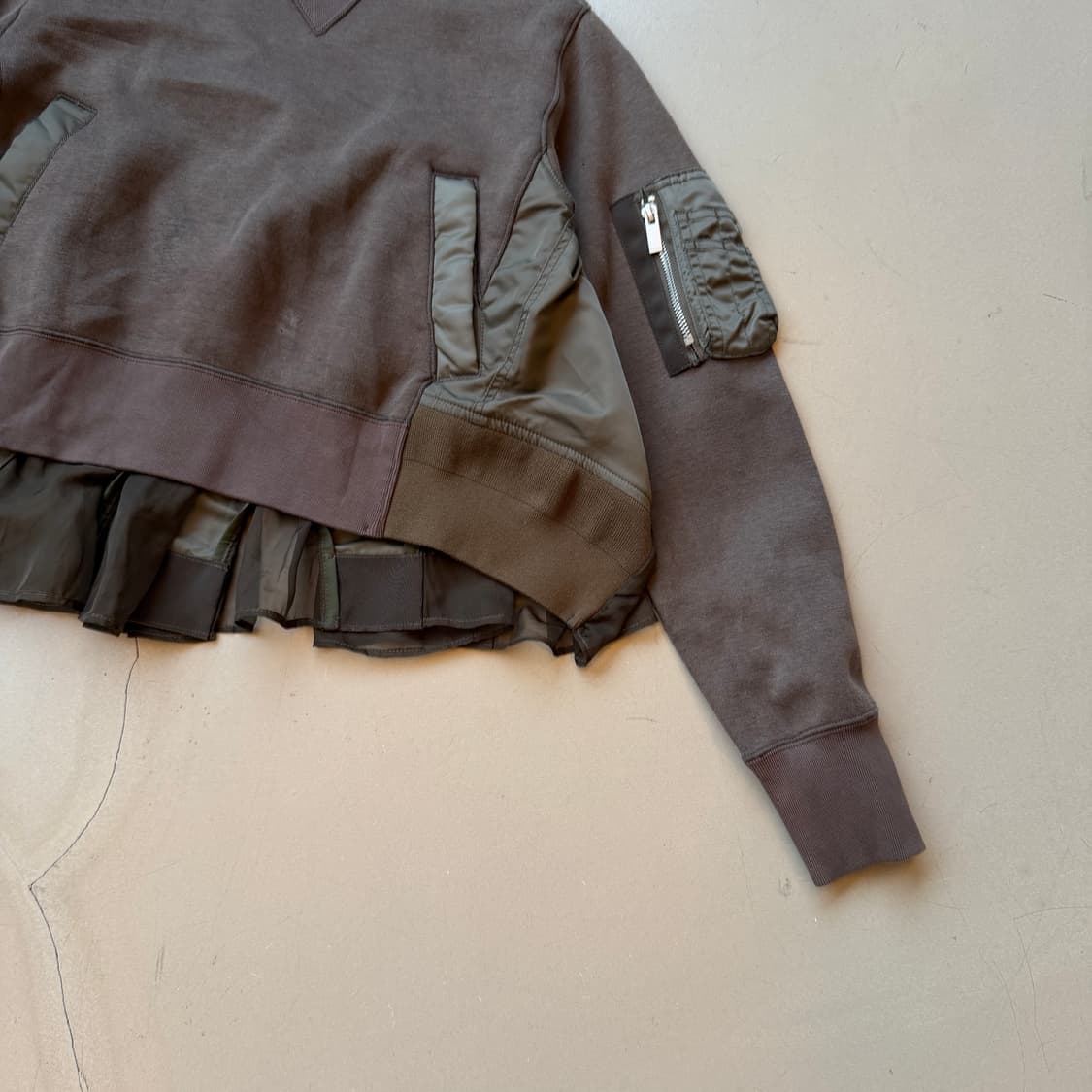 사카이 스웻 x 트윌 풀오버 상품이미지3