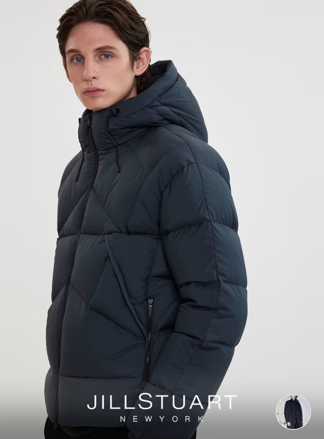 새상품) 질스튜어트뉴욕 구스 다운 경량 패딩 점퍼 상품이미지1