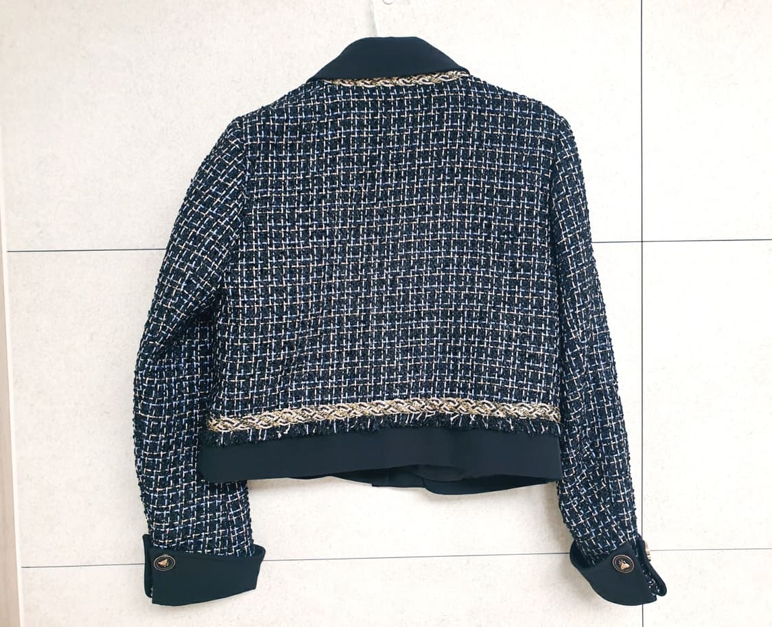 트위트 자켓 블랙 새상품 상품이미지3