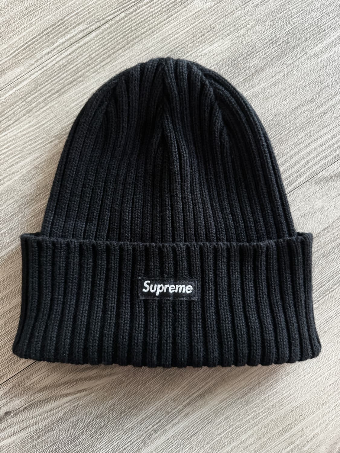 슈프림 오버다이드 비니 블랙 상품이미지2