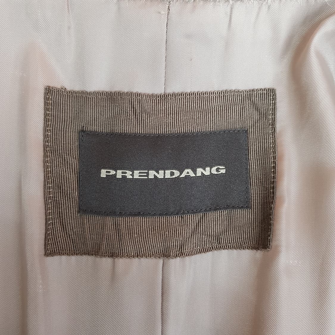 쁘레땅 PRENDANG 부클 텍스처 싱글 롱 코트 88-96-160사이즈 상품이미지6