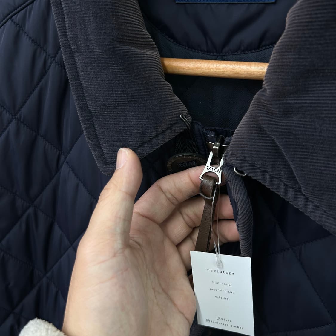 15271 - 폴로 랄프로렌 넥 코듀로이 퀄팅 자켓 상품이미지4