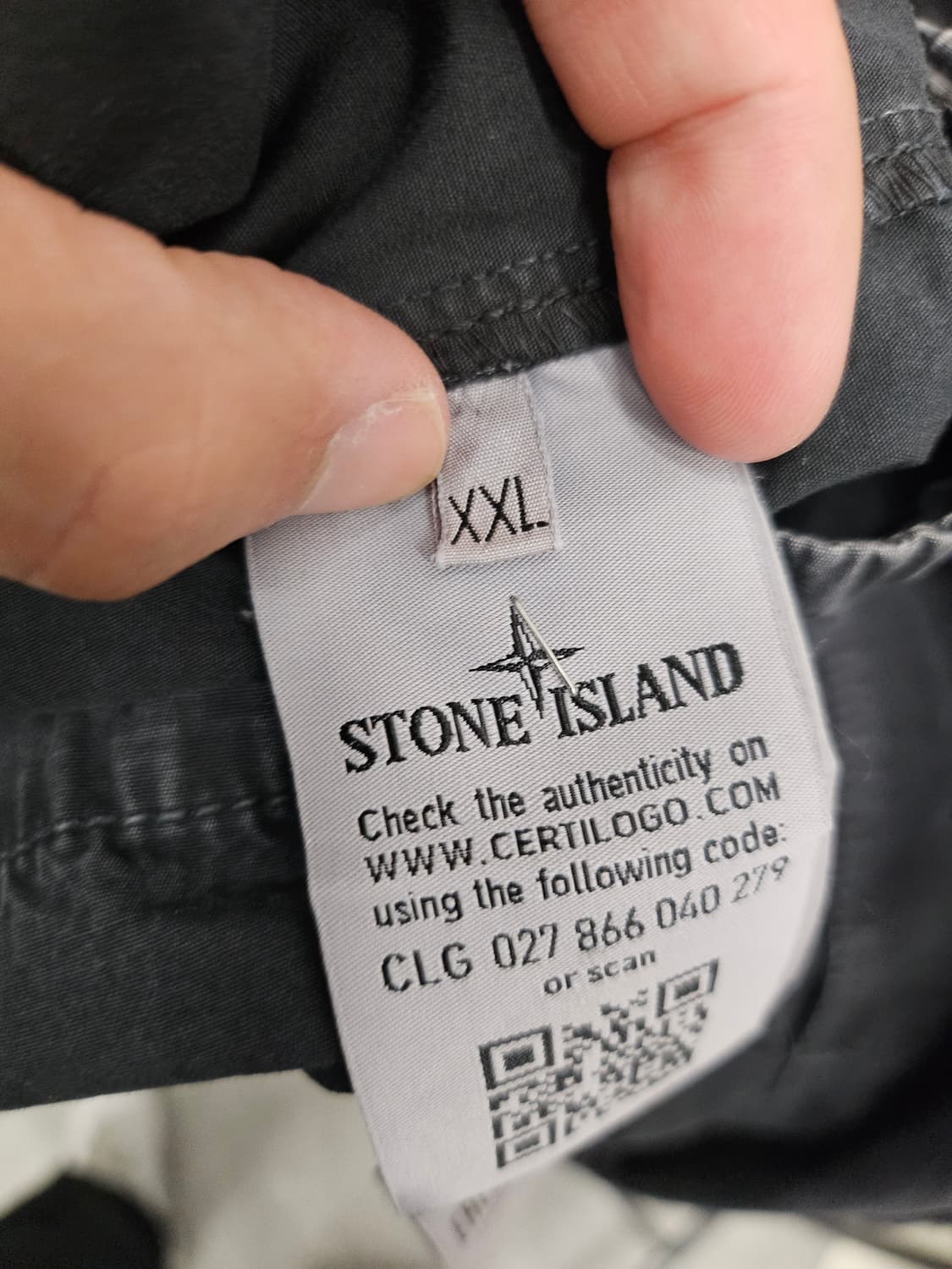 [정품] 스톤아일랜드 올드이펙트 오버셔츠 XXL 상품이미지5