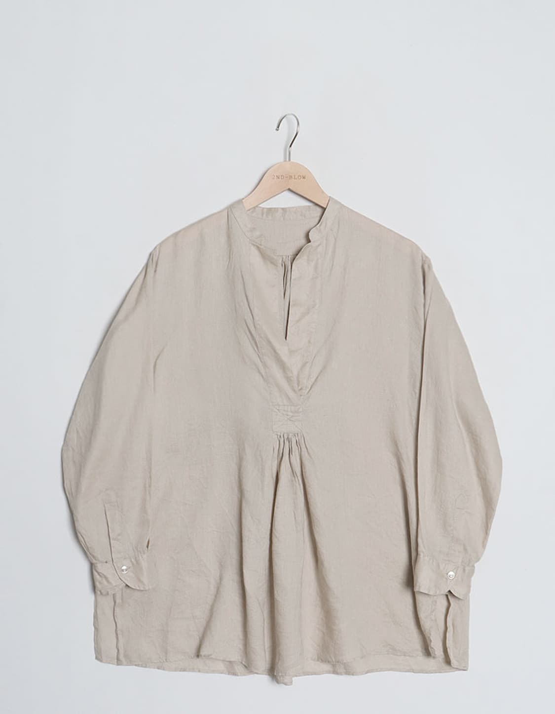 YUIMAR-NCM Linen Skipper Shirts 상품이미지1