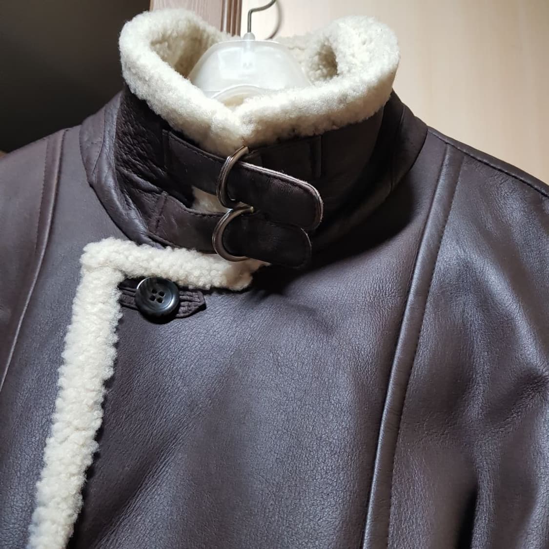 100 105 / 양가죽 무스탕/ LG 타운젠트/2-행324 상품이미지3