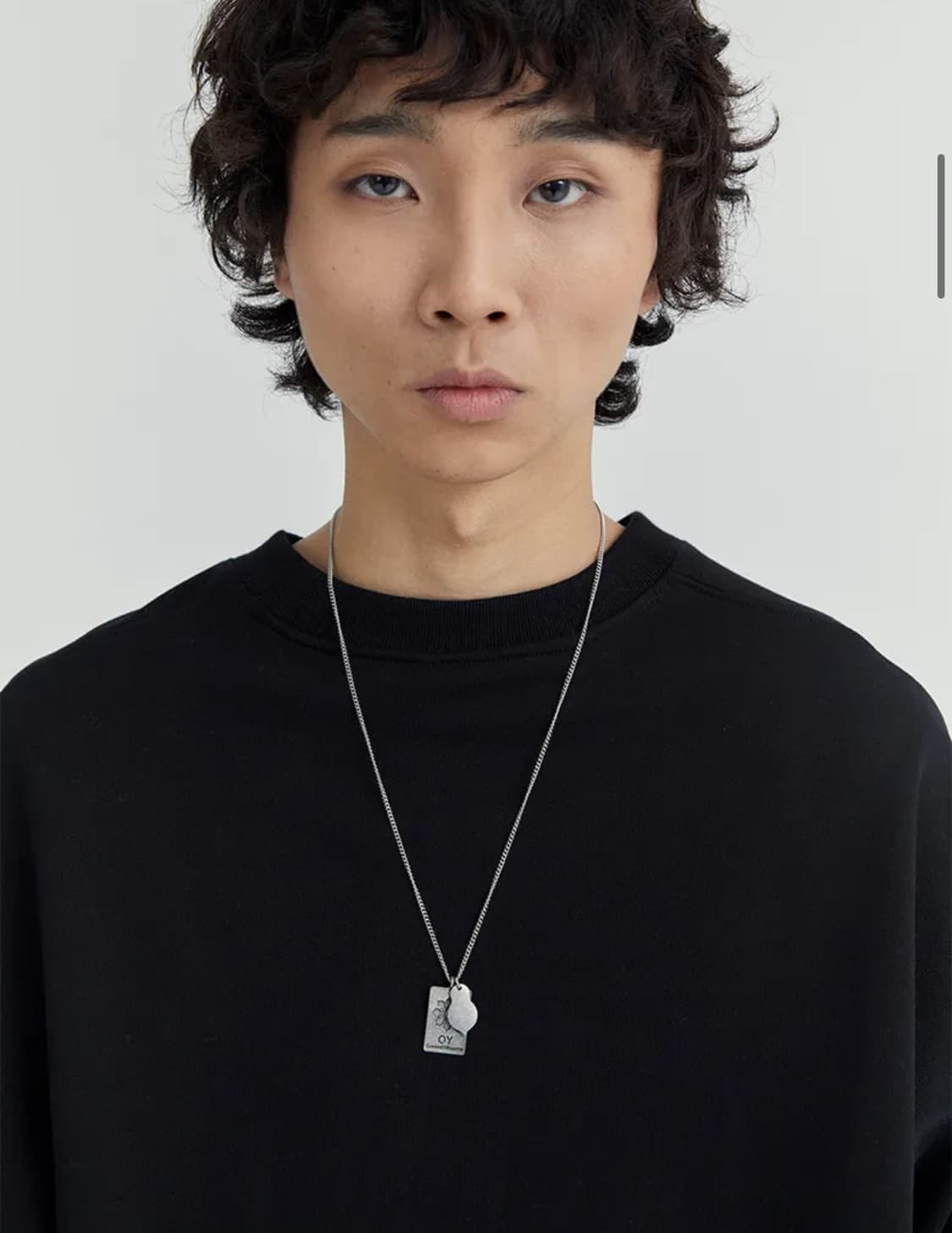 오와이 / OY / 플라워 로고 목걸이 상품이미지1
