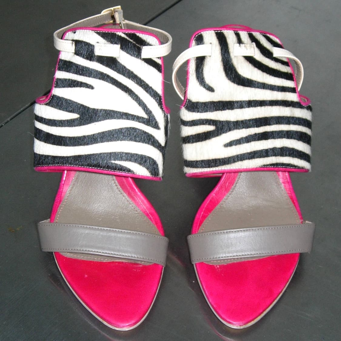 zebra high heels 상품이미지2