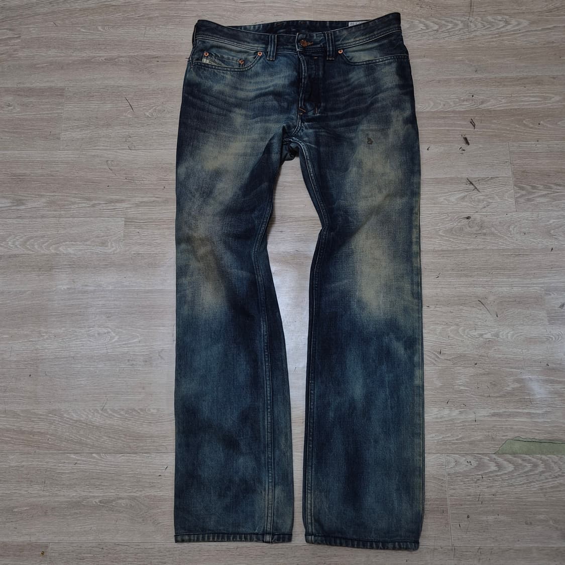 디젤 소가죽 워싱 데님 팬츠 청바지 (32) 상품이미지1