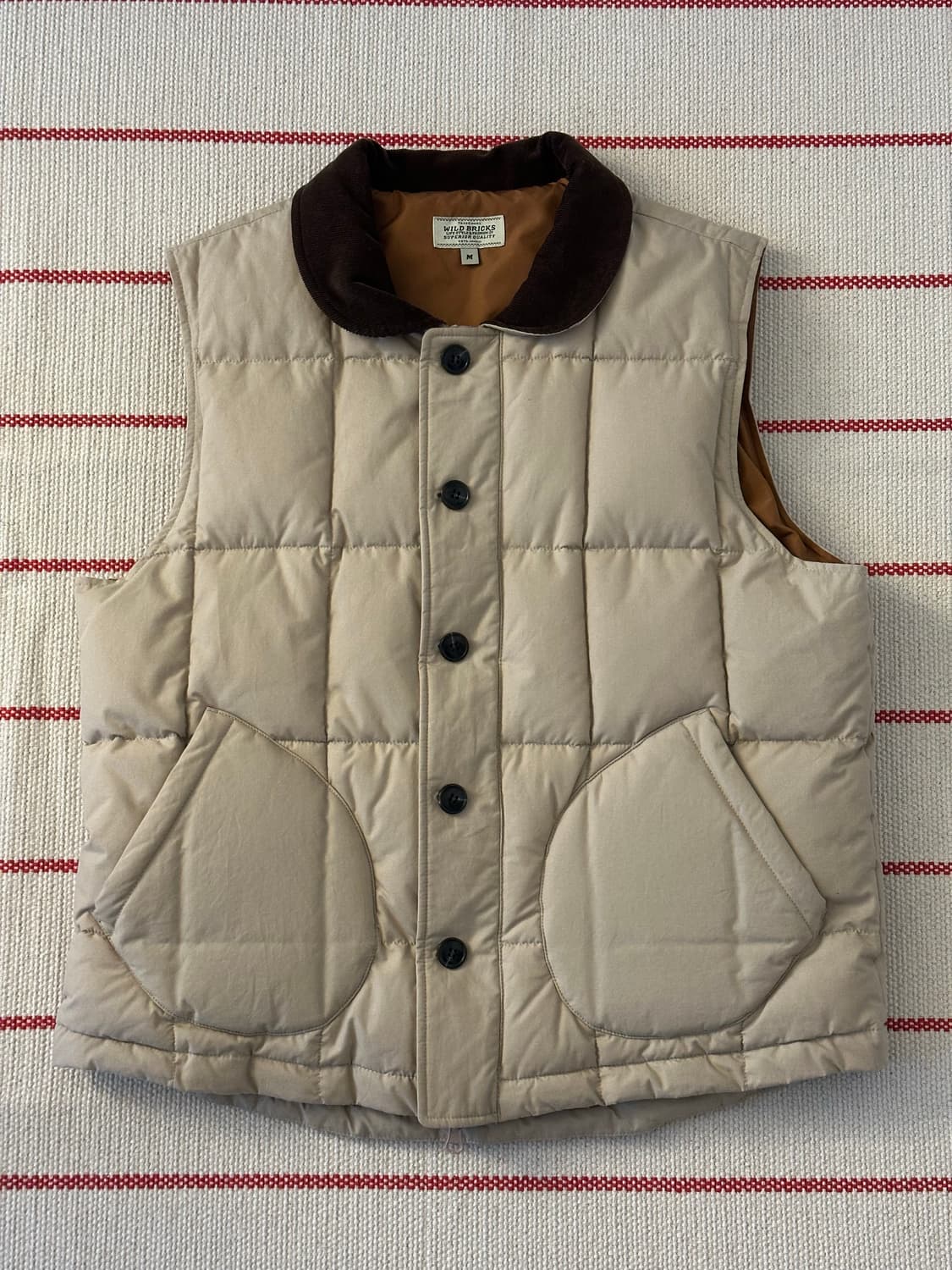와일드브릭스 패딩 조끼 베스트 (M) 상품이미지1