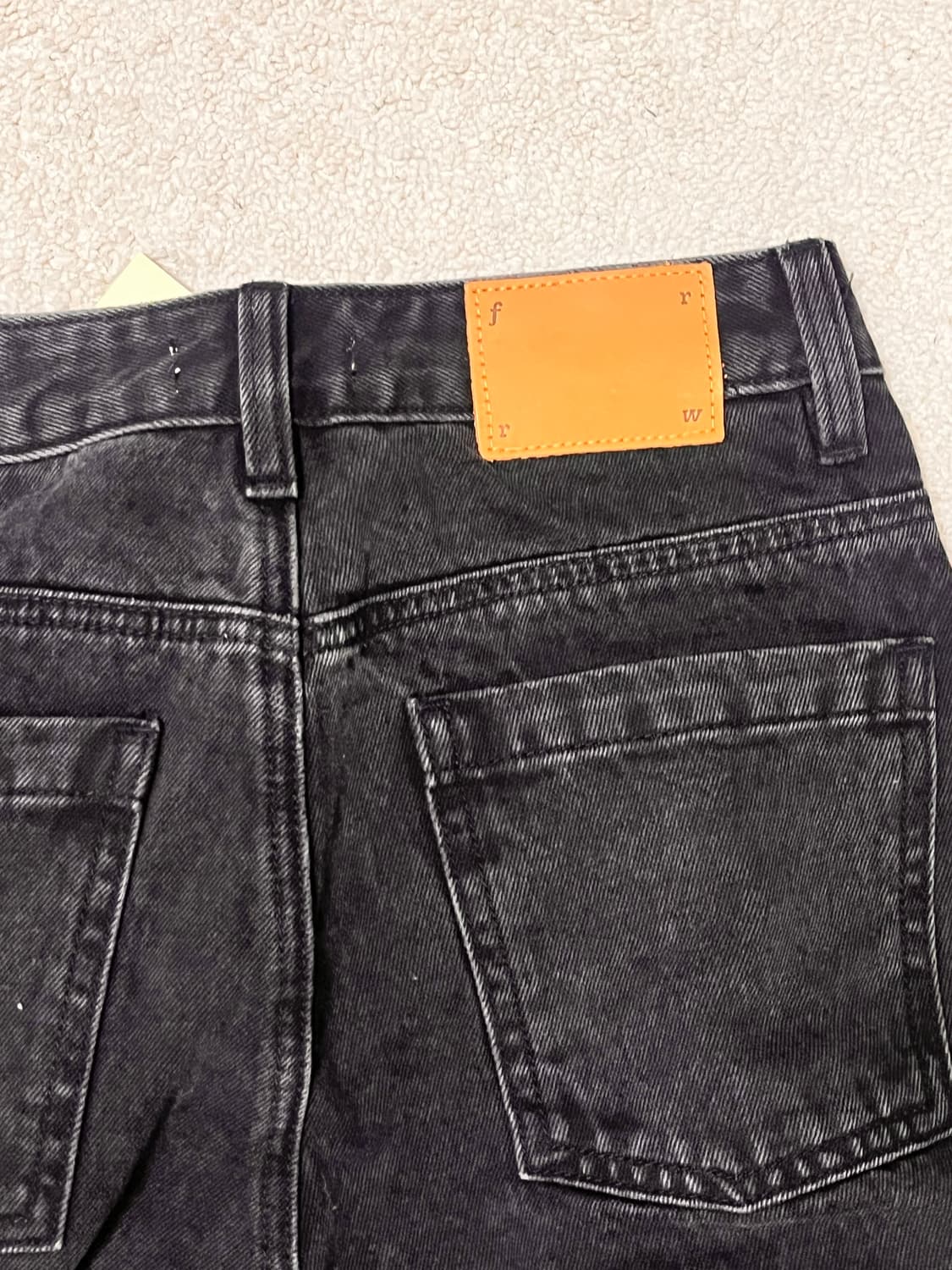 프런트로우 frrw 하이라이즈 부츠컷 청바지 상품이미지6