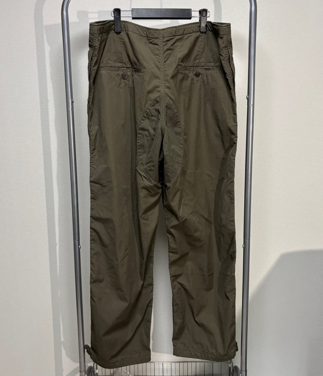 4) visvim 비즈빔 25SS 샤르마 밀 팬츠 올리브 상품이미지3