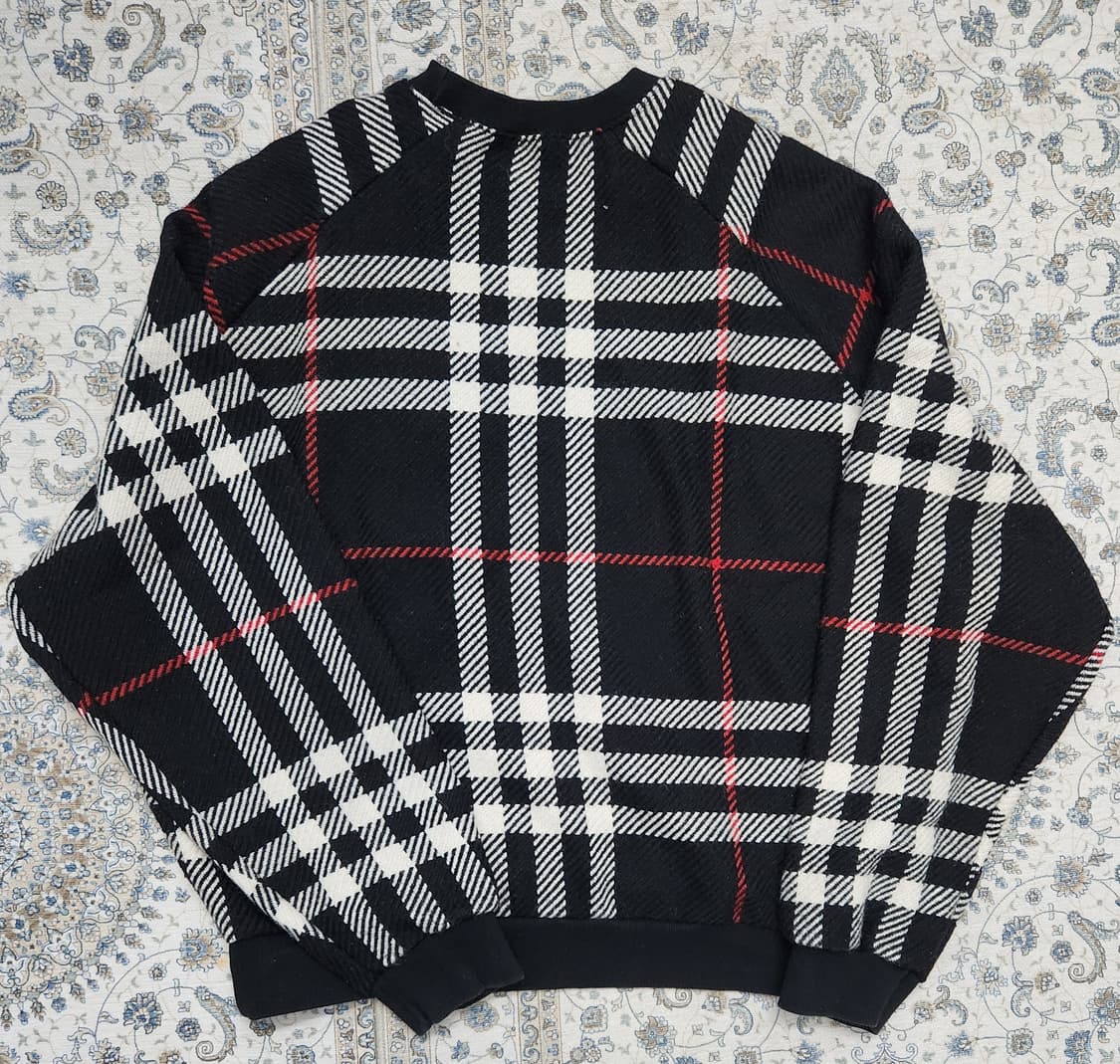 Ajobyajo 체크 PONR 니트 상품이미지3