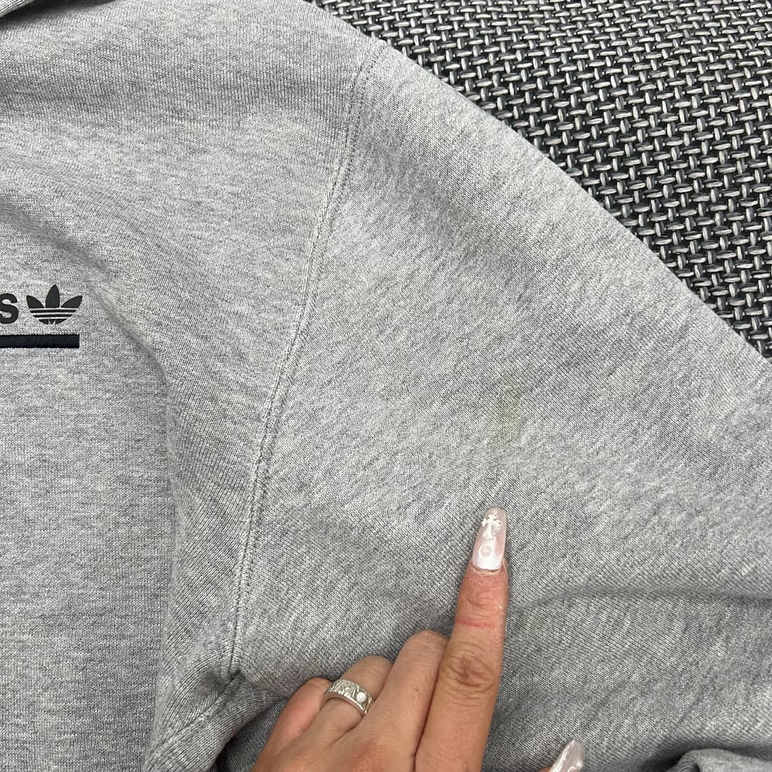 아디다스 그레이 후드집업 상품이미지3