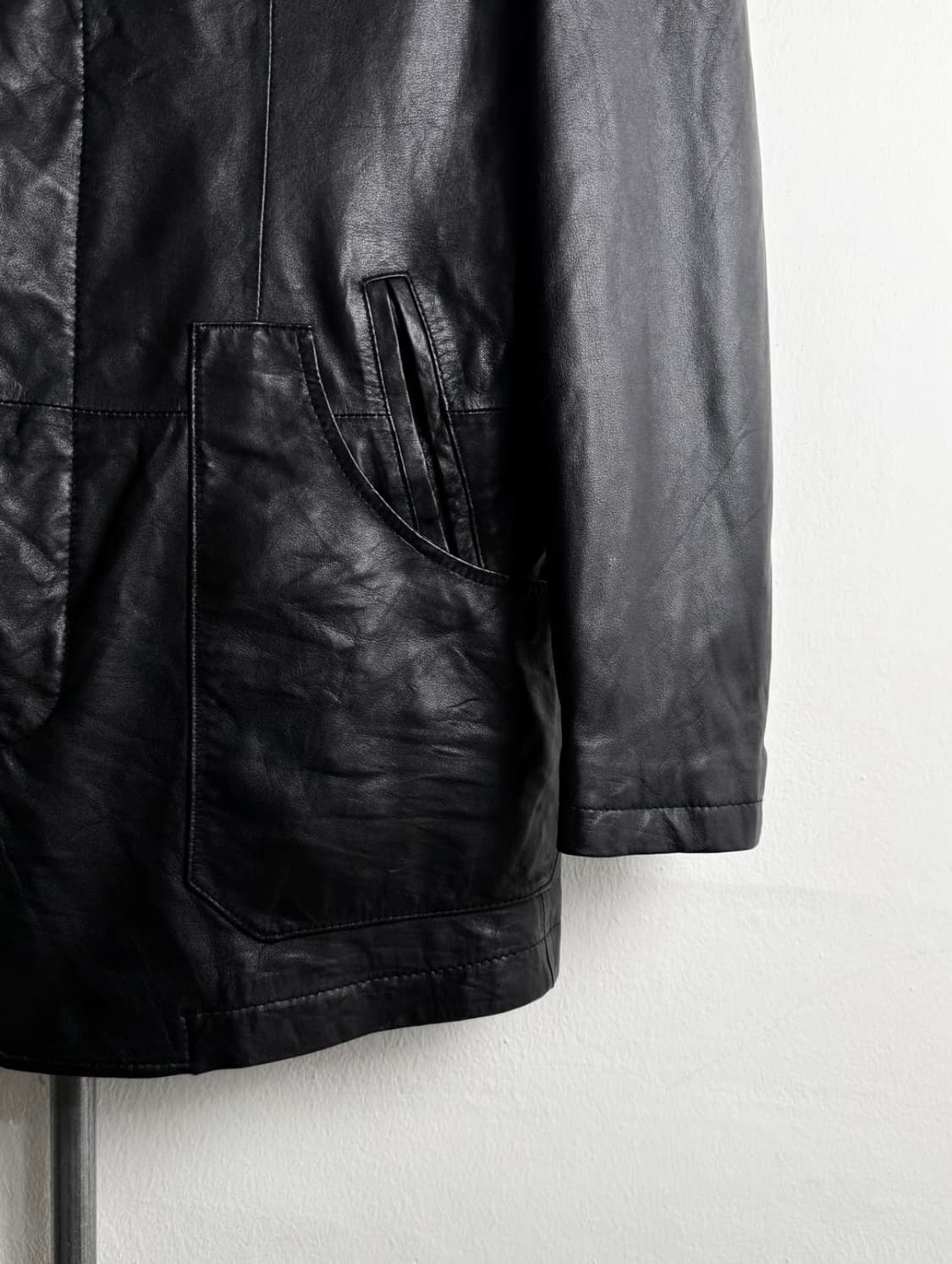 Angelo journey sheepskin Leather jacket 상품이미지2