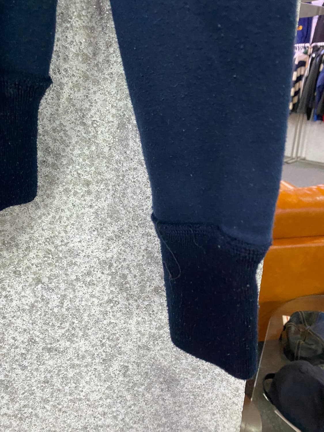 아베크롬비 아치 로고 후드집업 네이비 B5054 상품이미지4
