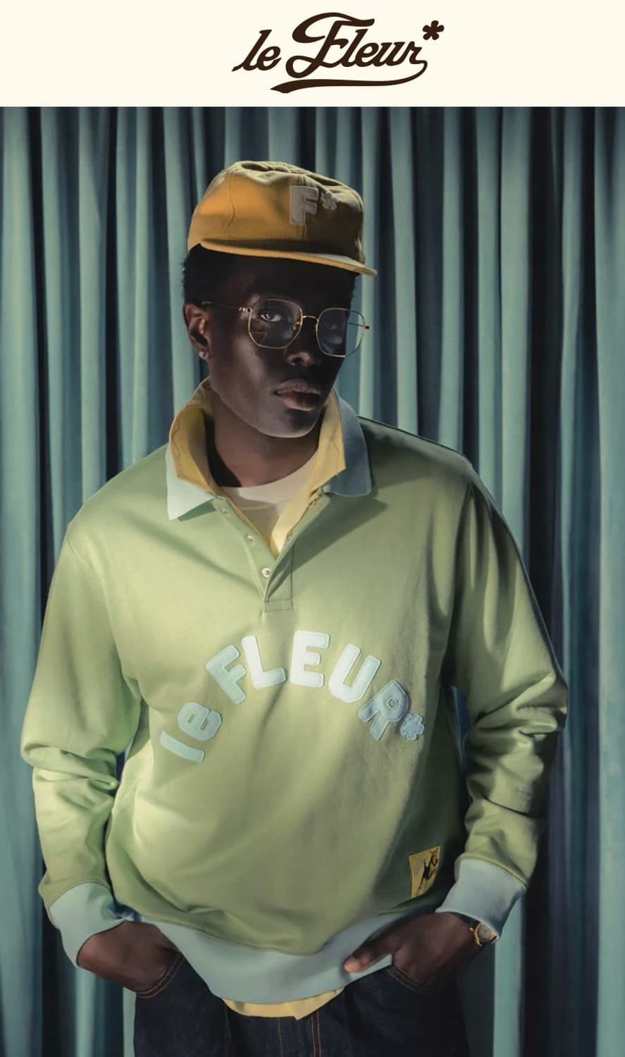 르플레르 캡 노란색 상품이미지2