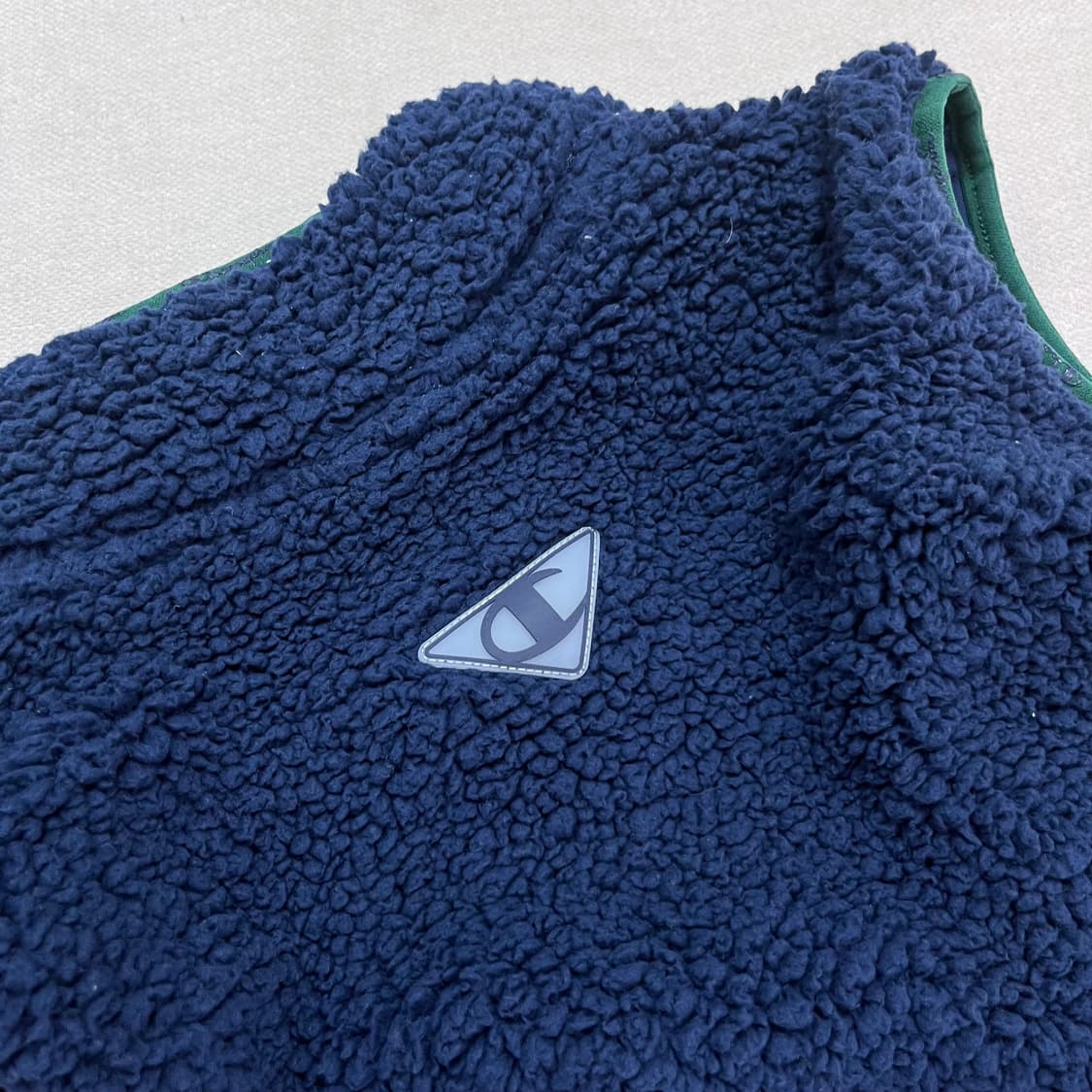 100 챔피온 양털 플리스 조끼 자켓 상품이미지6