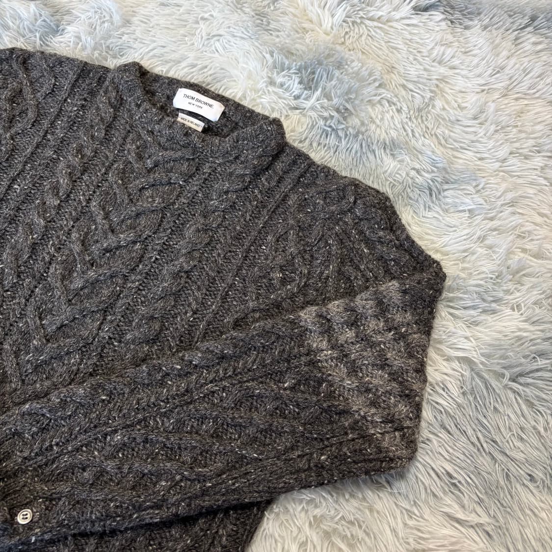[3 Size] 톰브라운 아란 케이블 니트 상품이미지3