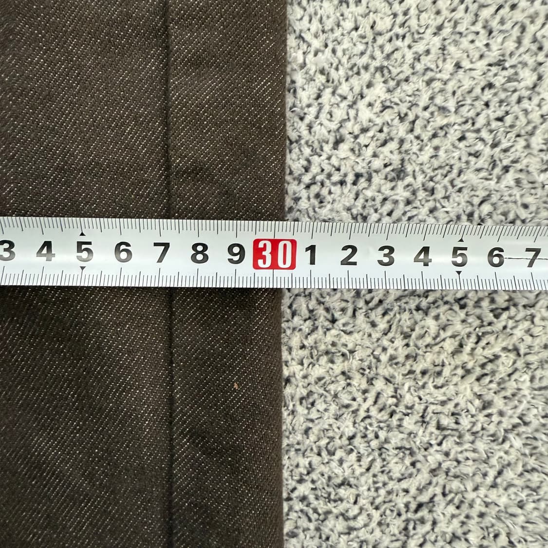 [L] NonBlack 브라운 데님팬츠 0109T1 상품이미지6