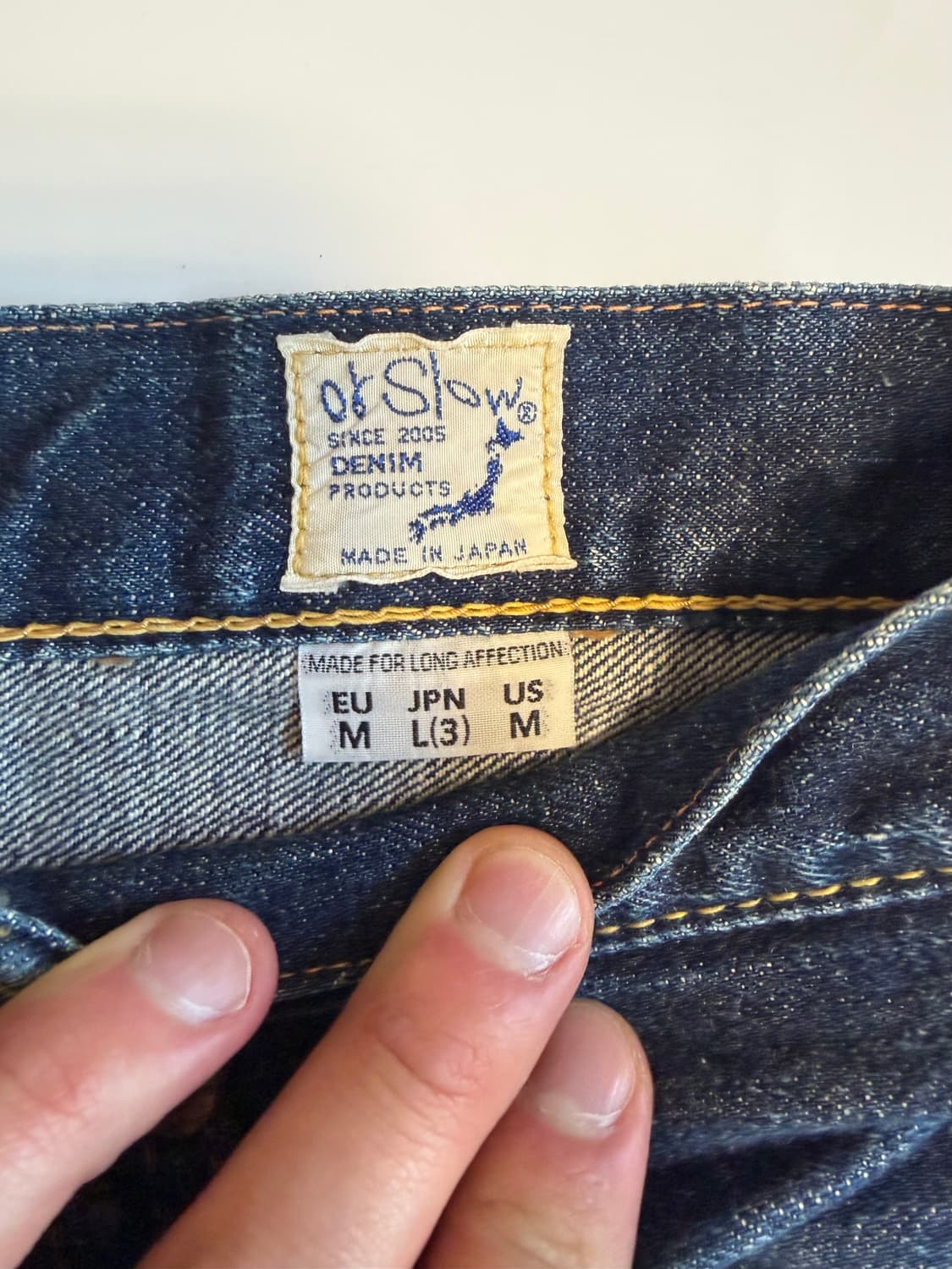 오어슬로우 데님팬츠 상품이미지5