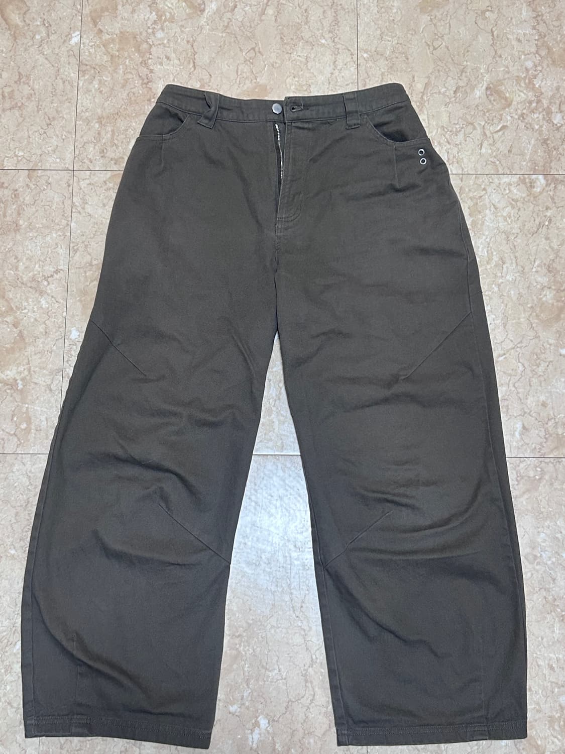 더콜디스트모먼트 TCM starfish chino pants (brown 상품이미지2