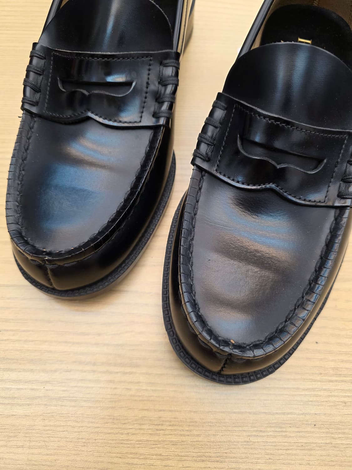 하루타 페니 로퍼 25EEE 블랙 상품이미지2