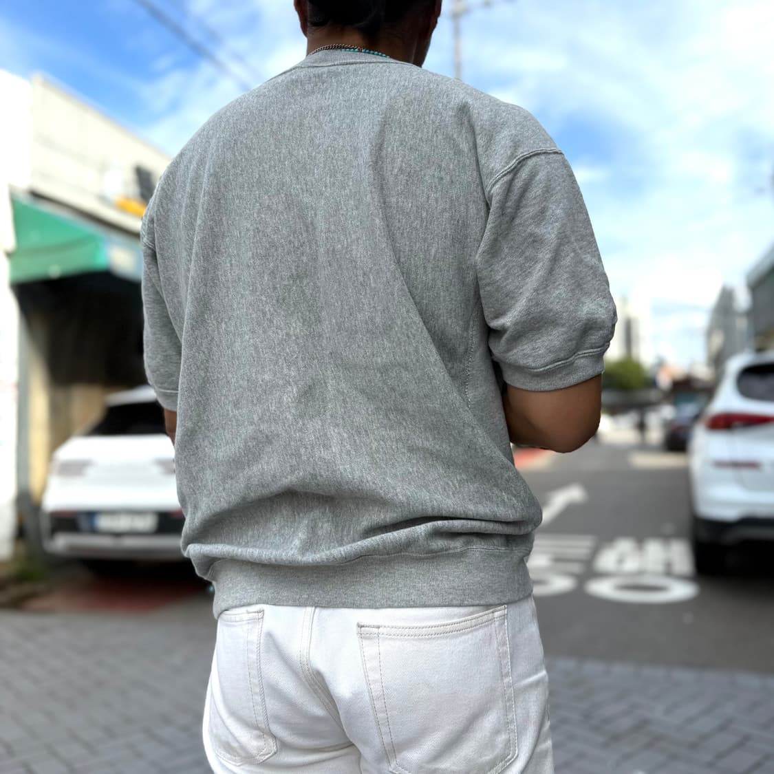 챔피온 리버스위브 콜로라도 숏 슬리브 스웻셔츠 L 상품이미지10
