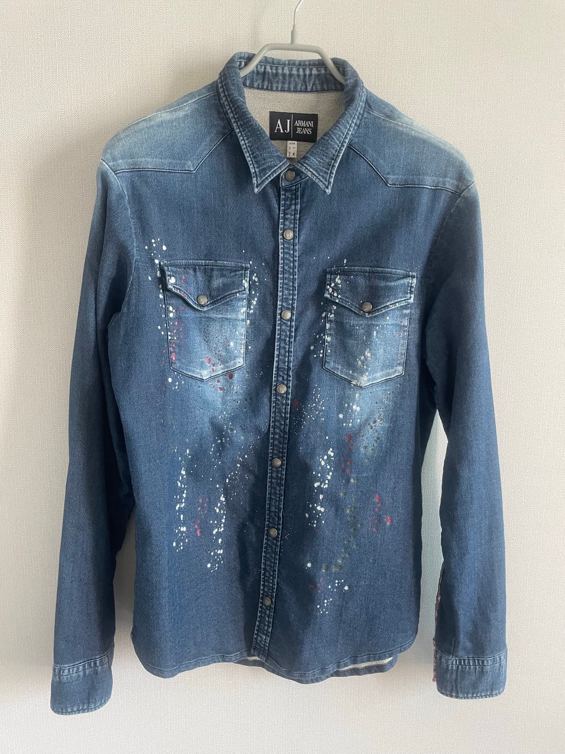 아르마니 진 페인팅 청남방 상품이미지1