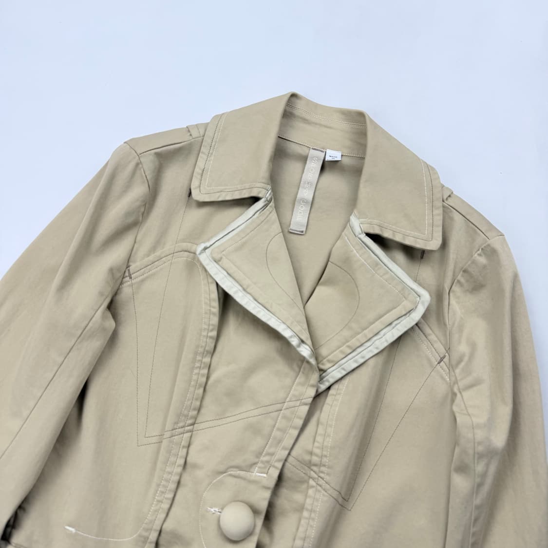 막스마라 스포츠막스 베이지 세미정장 셋업 상품이미지3