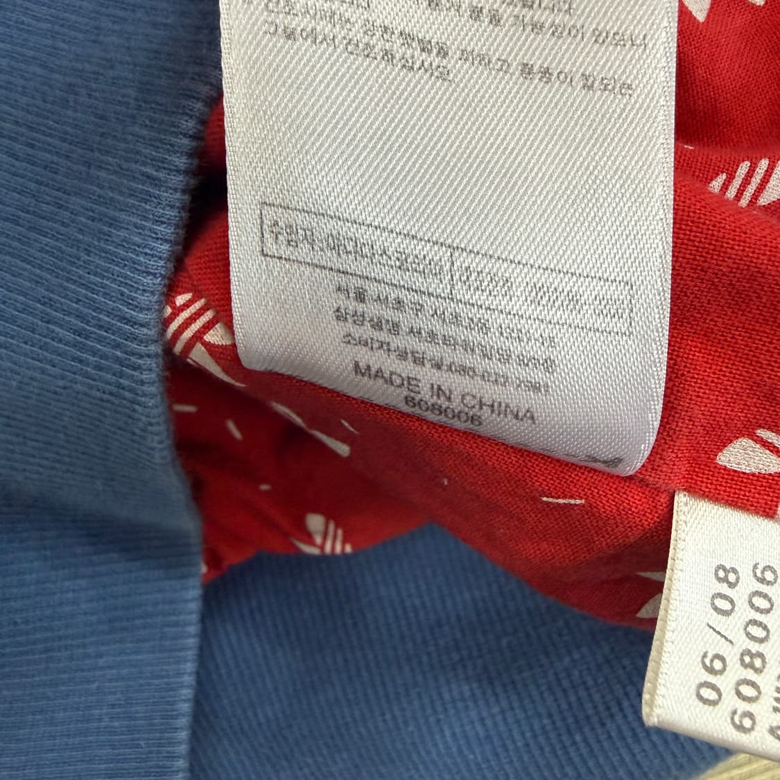 (우먼즈M)00s 아디다스 Adidas 슈퍼걸 코튼 자켓(블루) 상품이미지4