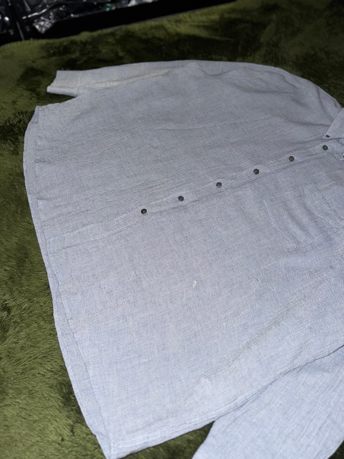 [50] 아워레가시 보로우드 BD 시어서커 릴렉스 핏 셔츠 상품이미지5