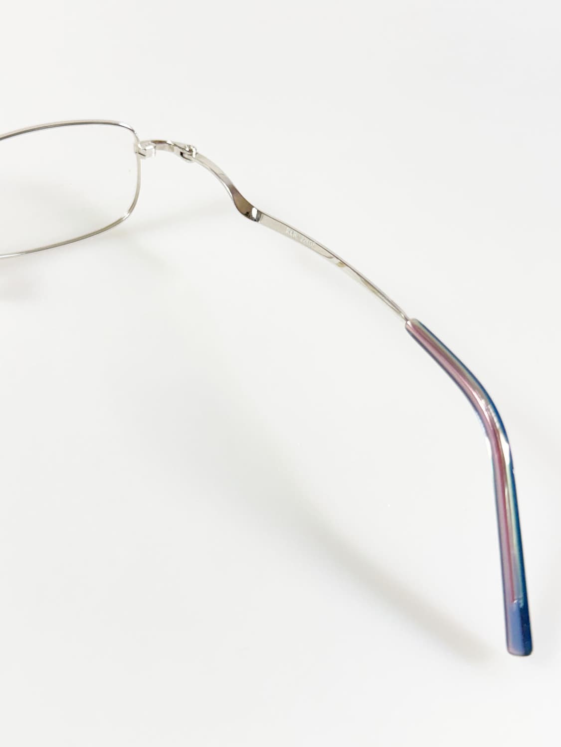R&B EYEWEAR 실버 슬림 스퀘어 메탈 빈티지 안경 상품이미지6