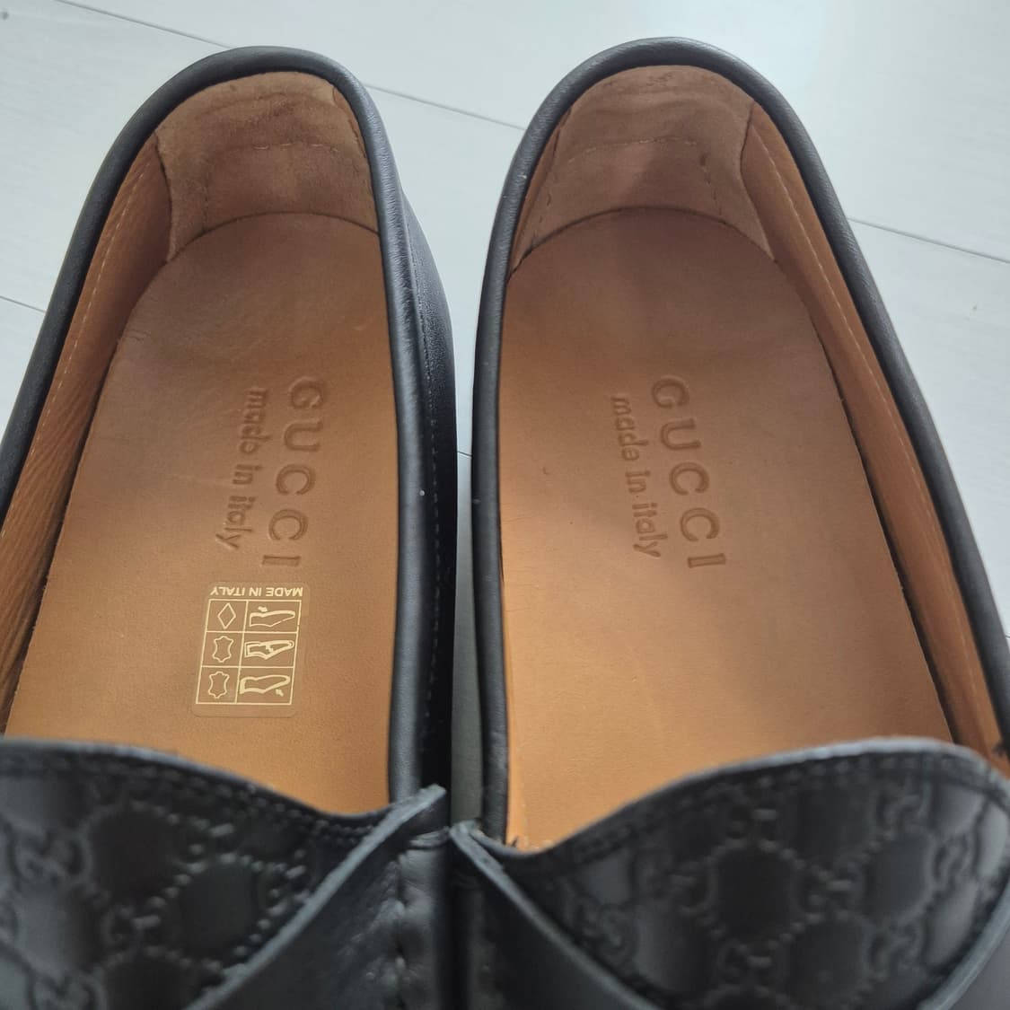 구찌 마이크로시마 466904 로퍼  245 (운동화 기준 250) 상품이미지5