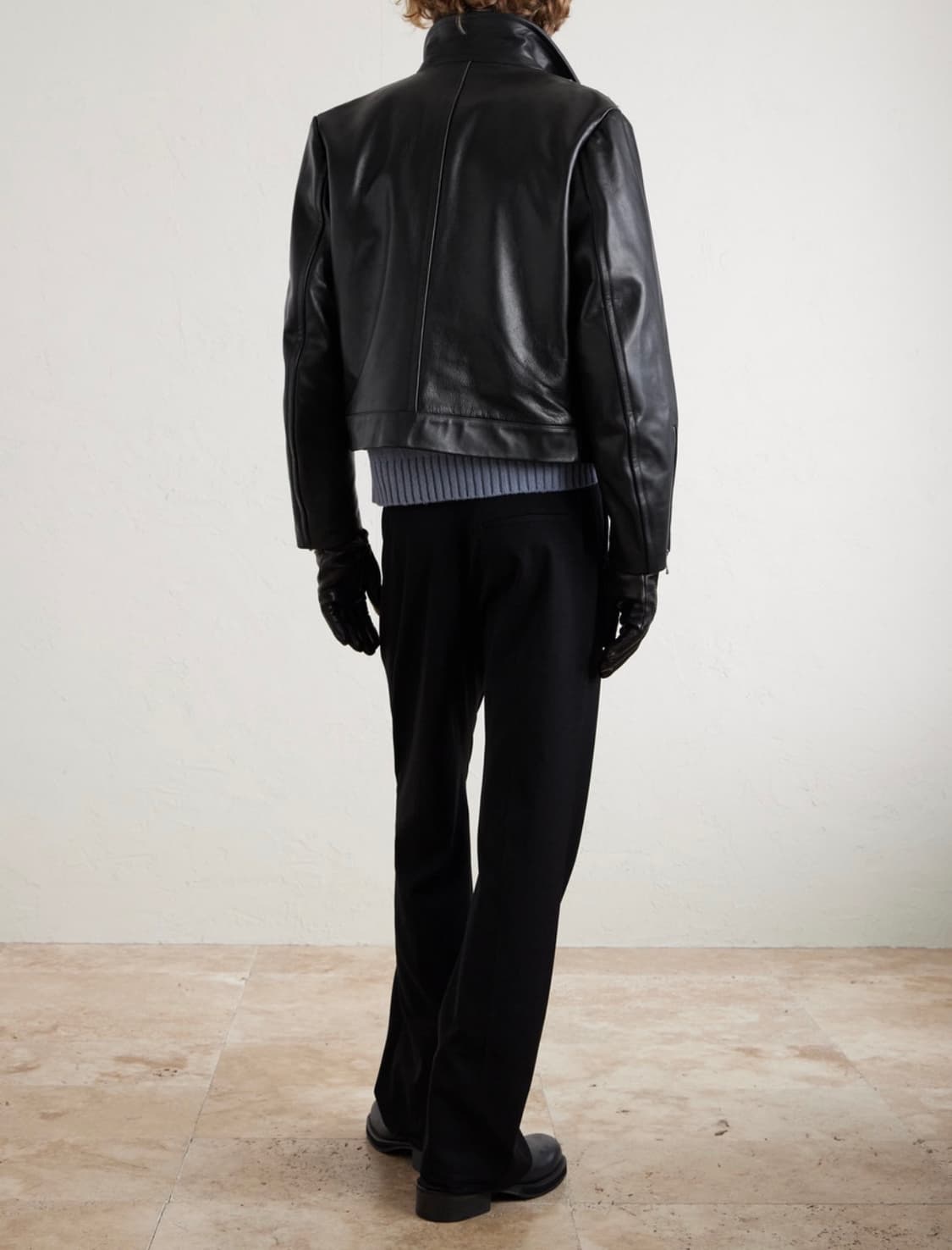 Studded leather jacket 상품이미지3