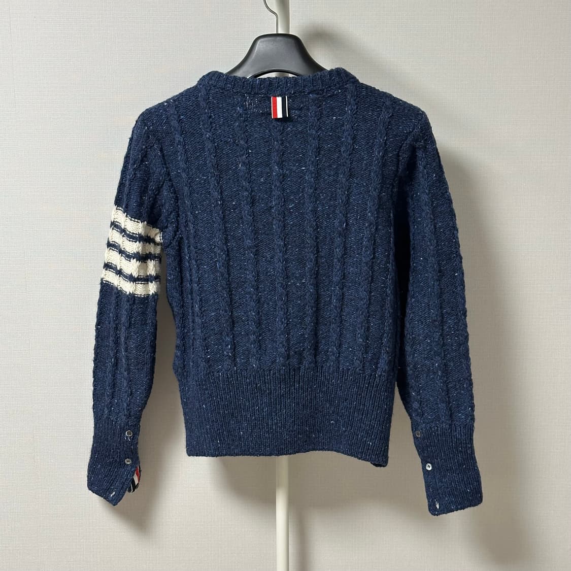 [2] 톰브라운 사선완장 도네갈 케이블 니트 신형 상품이미지2
