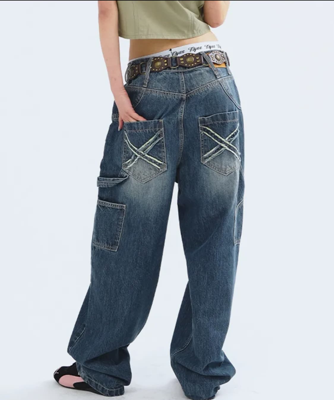 엔와이엑스엑스 DENIM CARPENTER PANTS 상품이미지1