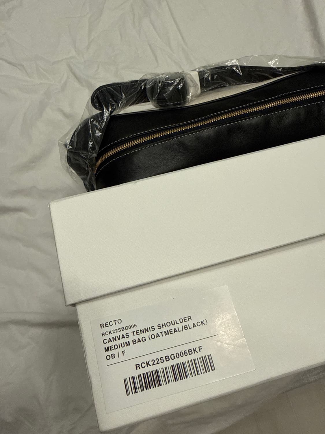 렉토 캔버스 테니스 숄더 미디엄 백 팝니다 상품이미지6